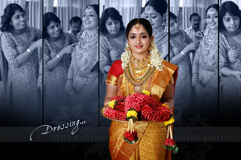 Kavya Madhavan's wedding Album Pics
