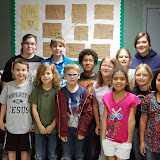 WBFJ Cici's Pizza Pledge - New Hope Christian Academy -Mrs. Lackey's 4th Class-Thomasville - 3-14-12