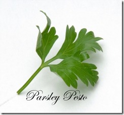 parsley pesto 