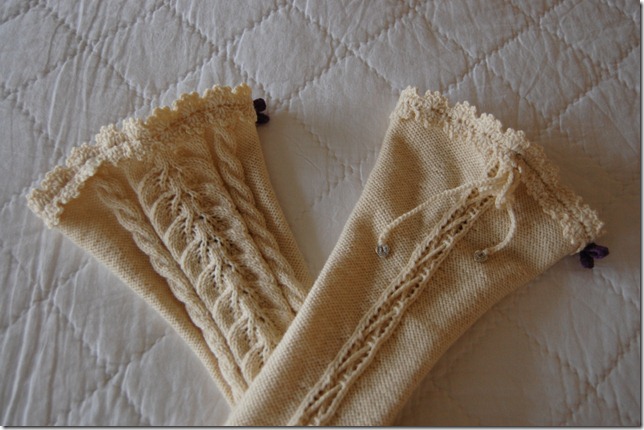 VIVE MARIA LEGWARMERS CHALK5