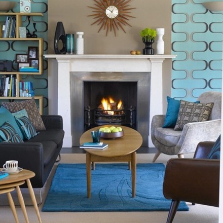 Turkos inredning, Apartment Therapy