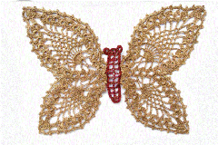 crochet butterfly 34