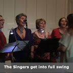 The singers get into full swing on the evening.JPG