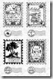 ScrapEmporium-Birthday Postage Stamps-WhimsyStamps-10221 ScrapEmporium-Birthday Postage Stamps-WhimsyStamps-10221