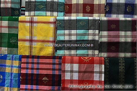 Songket Weaving Kelantan Kota Bharu hand-woven intricately patterned silk cotton Beautiful sophisticated designs weaved traditionally, thread by thread weavers stylish luxurious fabrics great celebratory occasions perfect gifts.