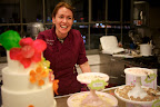 We also gave tours of the MSLO offices. One stop? A visit with Amy from the Sugar Flower Cake Shop in our test kitchen. We also gave tours of the MSLO offices. One stop? A visit with Amy from the Sugar Flower Cake Shop in our test kitchen.