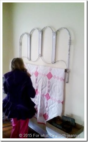 headboard quilt rack headboard quilt rack