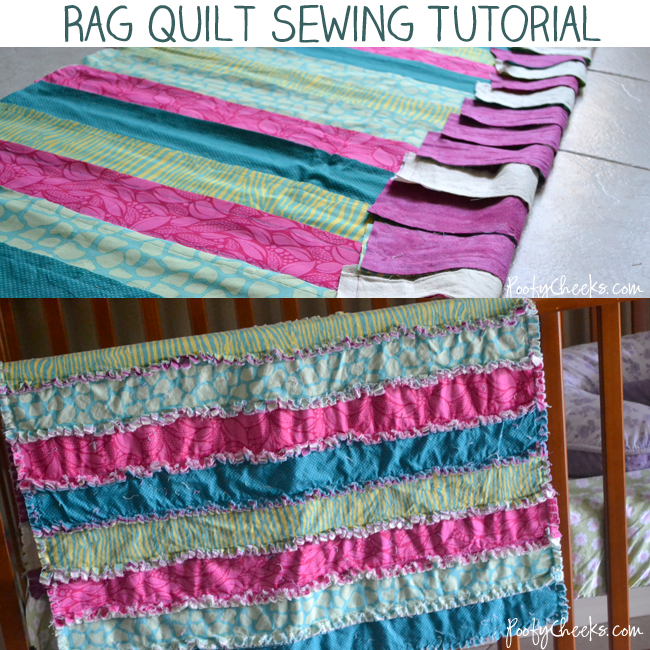 Rag Quilt Sewing Tutorial - Sewing for Baby