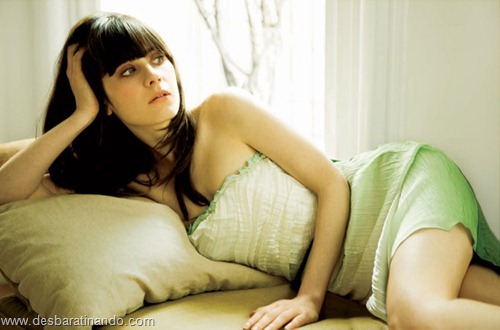 Zooey Deschanel linda sensual sexy sedutora desbaratinando (57)