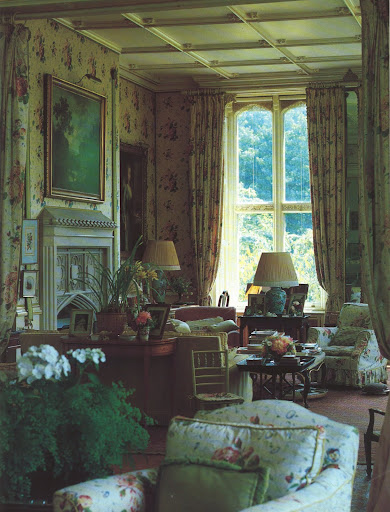 Compare its use to that in Lady Neville's sitting room.