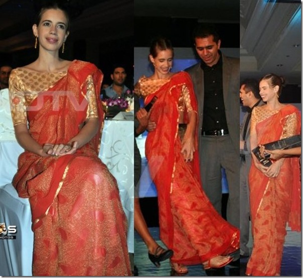 Kalki_Koechlin_Designer_Saree