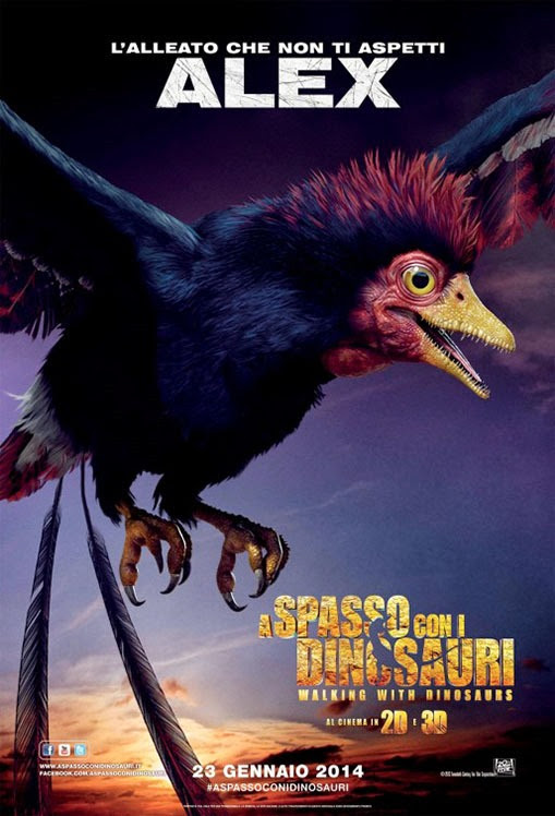 Dinoszauruszok, a Föld urai olasz karakterplakátok 03