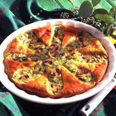 Pinwheel Cheese Quiche