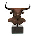 Object: 14633/34 - La Cabeze Del Minotauro - 24 cm - € 1100,=