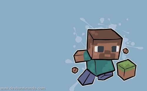 wallpapers minecraft 8 bit pixelados desbaratinando  (15)