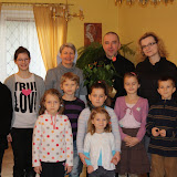 Spotkanie opłatkowe parafialnej scholki "Kostka"