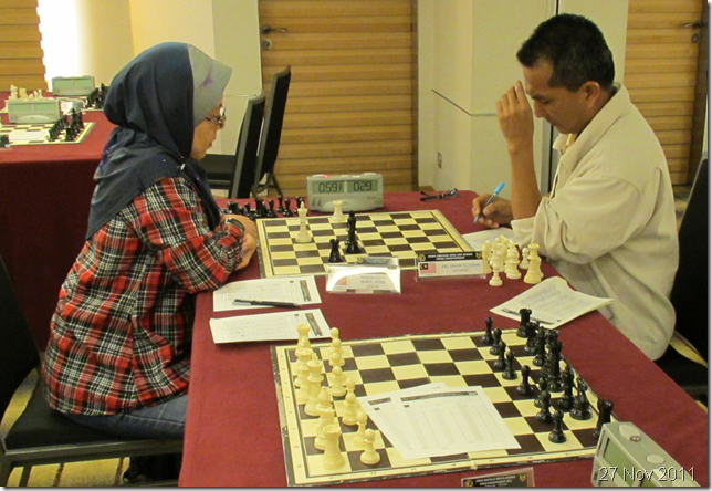 Nurul Huda vs Ruzenan, Round 4, Asian Amateur