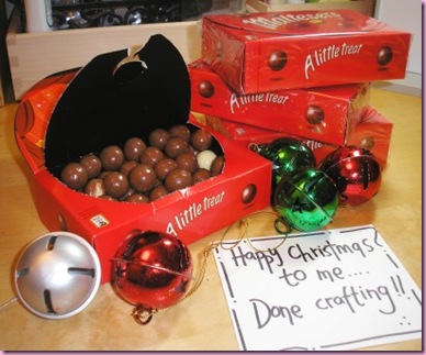 Christmas maltesers