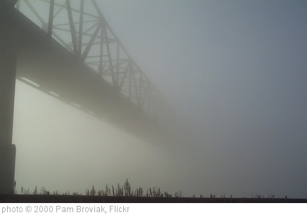 'Old Shippingsport Bridge in Fog' photo (c) 2000, Pam Broviak - license: http://creativecommons.org/licenses/by-sa/2.0/