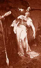 Wotan Kisses Away Brunhilde Godhood, Asatru Gods And Heroes