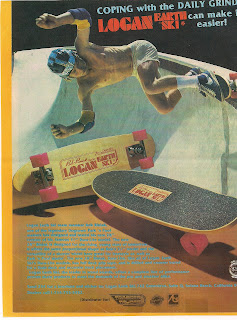 Bob promoting his new model in a ad with Logan Park Rider 5 wheels