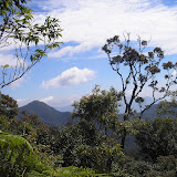 View from near the top of Gunung Talaga, Halimun - Gunung Salak in the distance to the east (Daniel Quinn, February 2011)