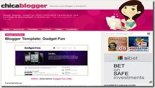 top 20 free blogger templates sites 19 Chicablogger