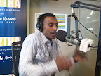 Chef Marcus Samuelsson is animated and excited about the food he cooks. Chef Marcus Samuelsson is animated and excited about the food he cooks.