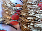 And lastly, a selection of headbands with metallic craft paper, glittery scalloped paper, and the new year.