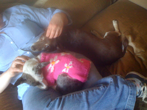 It was so heartwarming to see how much they both love their mama and each other.