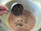 Mini chocolate chips make the hot cocoa mix even richer.