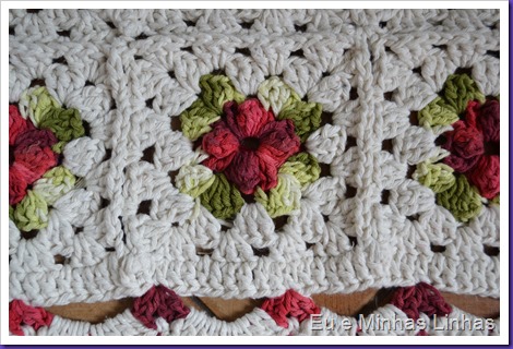 Tapete Croche Flor 1b Tapete Croche Flor 1b