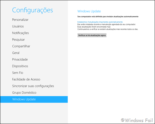 Windows 8 - Windows Update