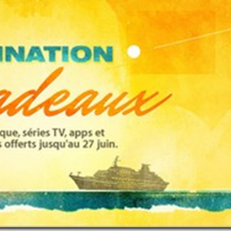 “Destination Cadeaux” : Apple offre des appli, séries TV, mp3 et iBooks pour fêter les vacances!