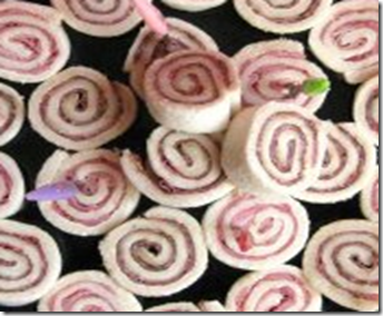 Rotolini con cotto e philadelphia 