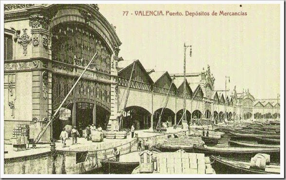 VALENCIA EN BLANCO Y NEGRO: LOS TINGLADOS DEL PUERTO