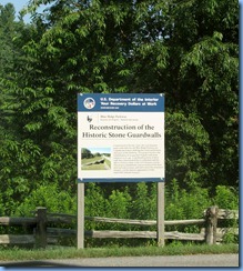 0866 North Carolina - Blue Ridge Parkway North - sign explaining reason for detour