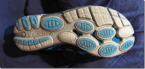 brooks pureconnect 2 sole and split toe