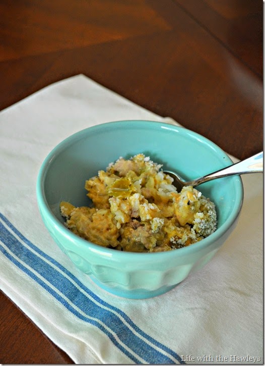 Turkey Green Chile Casserole-2 Turkey Green Chile Casserole-2