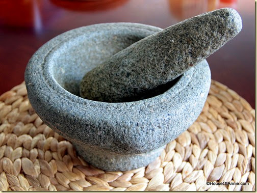 mortar and pestle