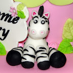 Fondant zebra