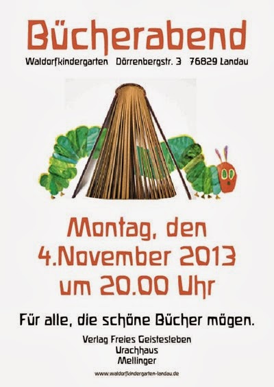 Waldorfkindergarten Bücherabend 2013 Waldorfkindergarten Bücherabend 2013