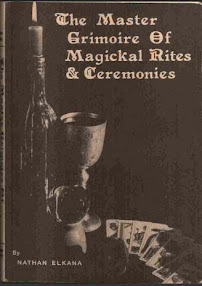 Cover of Nathan Elkana's Book The Master Grimoire Of Magickal Rites And Ceremonies