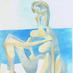 Picasso, Seated Bather
