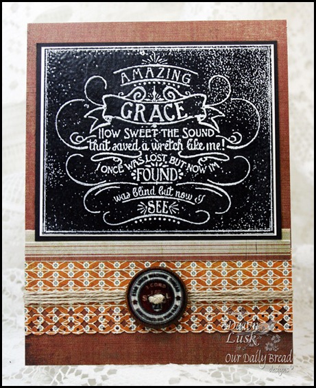 Chalkboard-Amazing Grace, Our Daily Bread designs