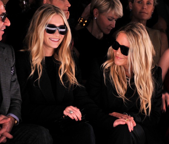 Ashley Olsen J Mendel Front Row Fall 2012 
