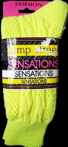 80's slouch socks