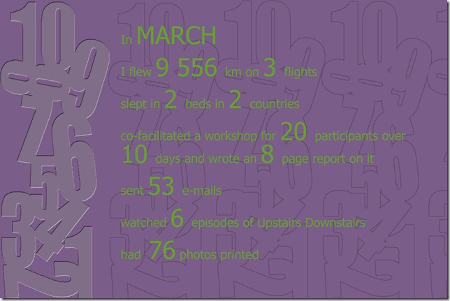 march-numbers