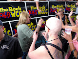 Vince Neil arrives!  But he blows Trish off.  No Autograph.   boo hoo