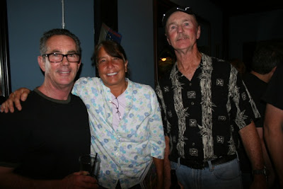 Brad Logan Kim Cespedes & Brian Logan at the 10 year anniversary on Concrete magazine